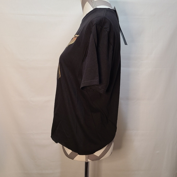 Star Wars Black Baby Yoda Graphic Tee (M) - Picture 3 of 4